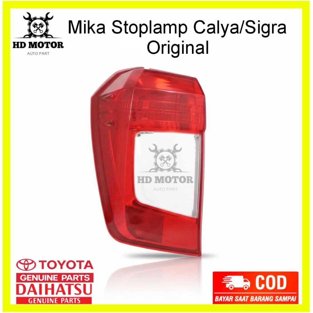 100% ORIGINAL mika lampu belakang calya sigra kanan atau kiri mika stoplamp sigra mika stoplamp caly