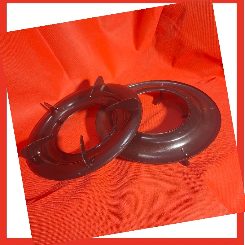 ( PAKET 2 PCS ) TATAKAN BULAT KAKI 5  KOMPOR GAS SIGNORA