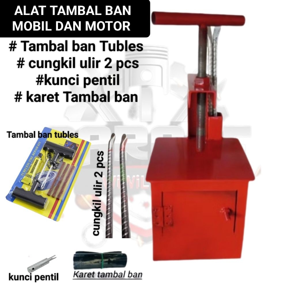 Tambal Ban Mobil Motor bakar tambal ban manual tambal ban mobil Tambal ban Tubles cungkil ulir