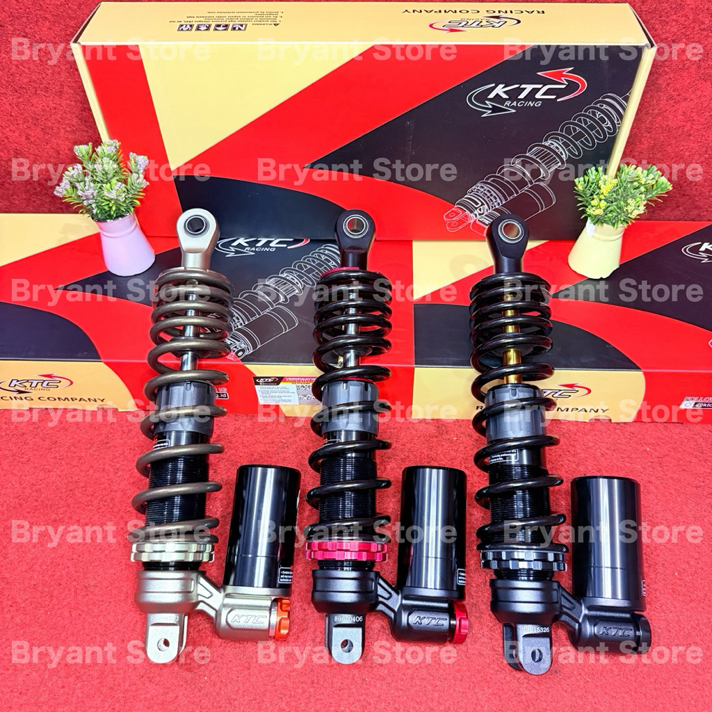SHOCK BREAKER ORIGINAL KTC RACING APEX TABUNG BAWAH 300MM 325MM 340MM BEAT SCOOPY VARIO 110 125 150 