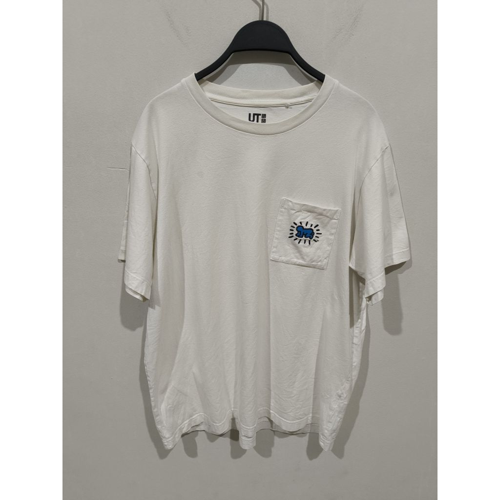 Preloved Kaos Pocket UT Uniqlo X Keith Haring