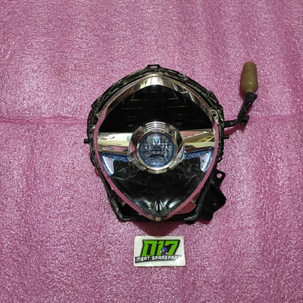 Reflektor Lampu Depan Headlamp Depan Yamaha Fino Fi 125 Grande Tanpa Mika Original