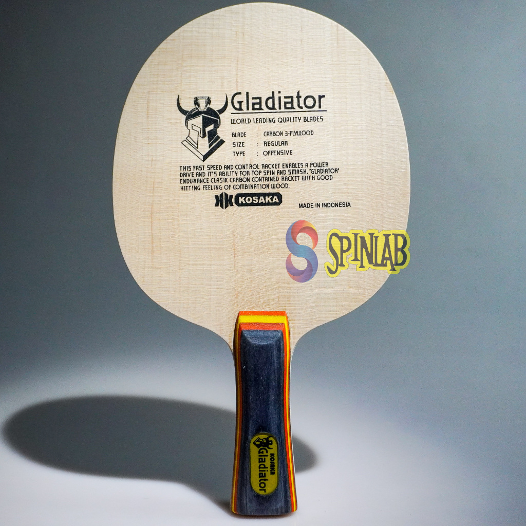 KOSAKA Gladiator | Blade Kayu Pingpong Tenis Meja