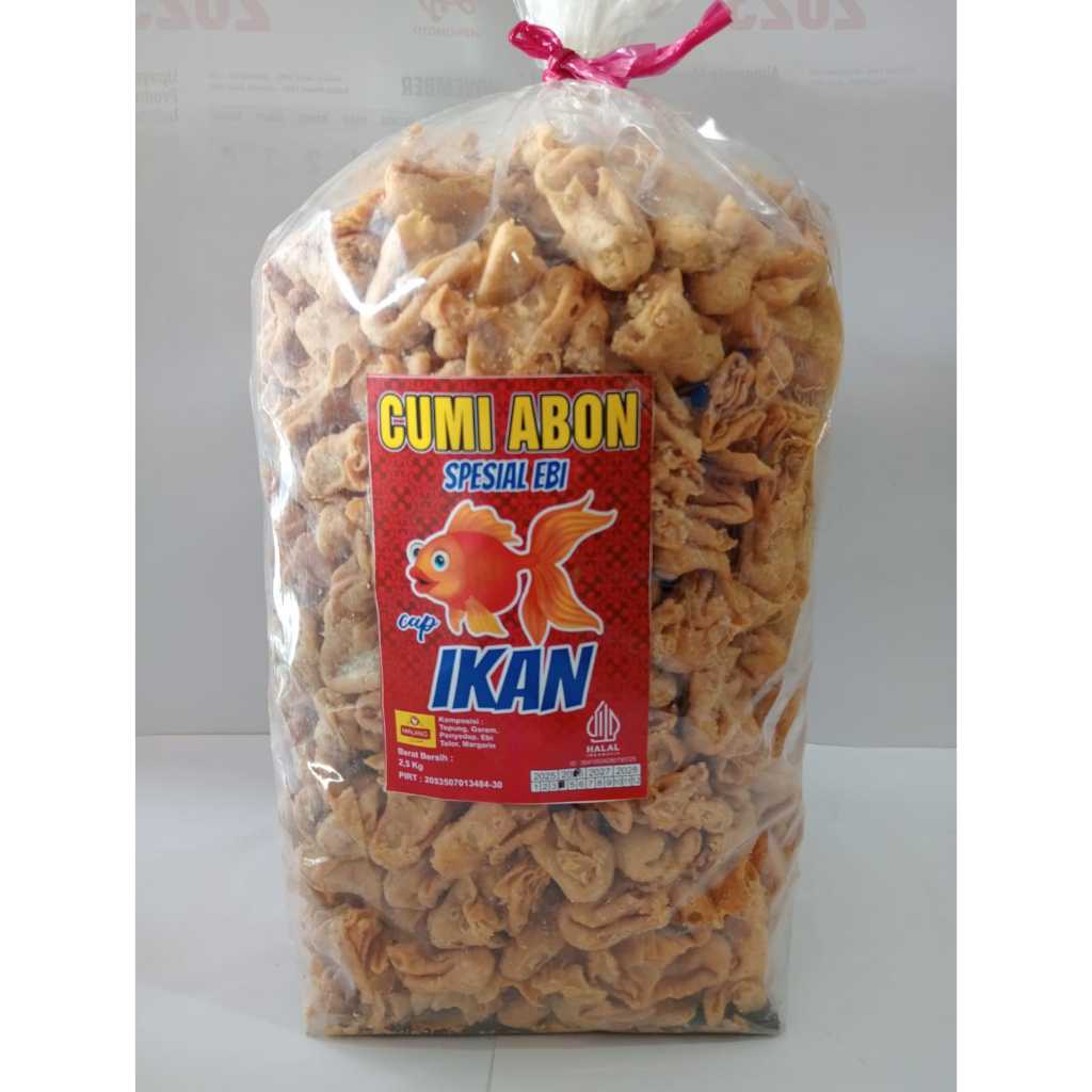 CUMI ABON CAP IKAN 2,5 KG | CEMILAN CUMI ABON | CUMI ABON