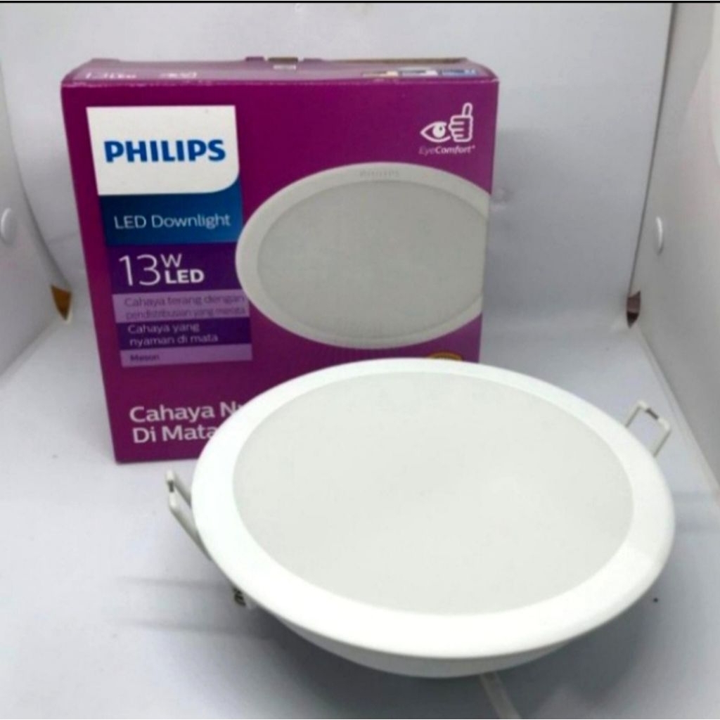 lampu Downlight LED Philips meson 59464 13wat -warna white