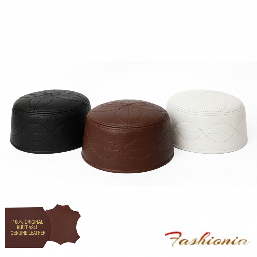 Peci Kulit/Kopeah Kulit/Topi Kulit Garut