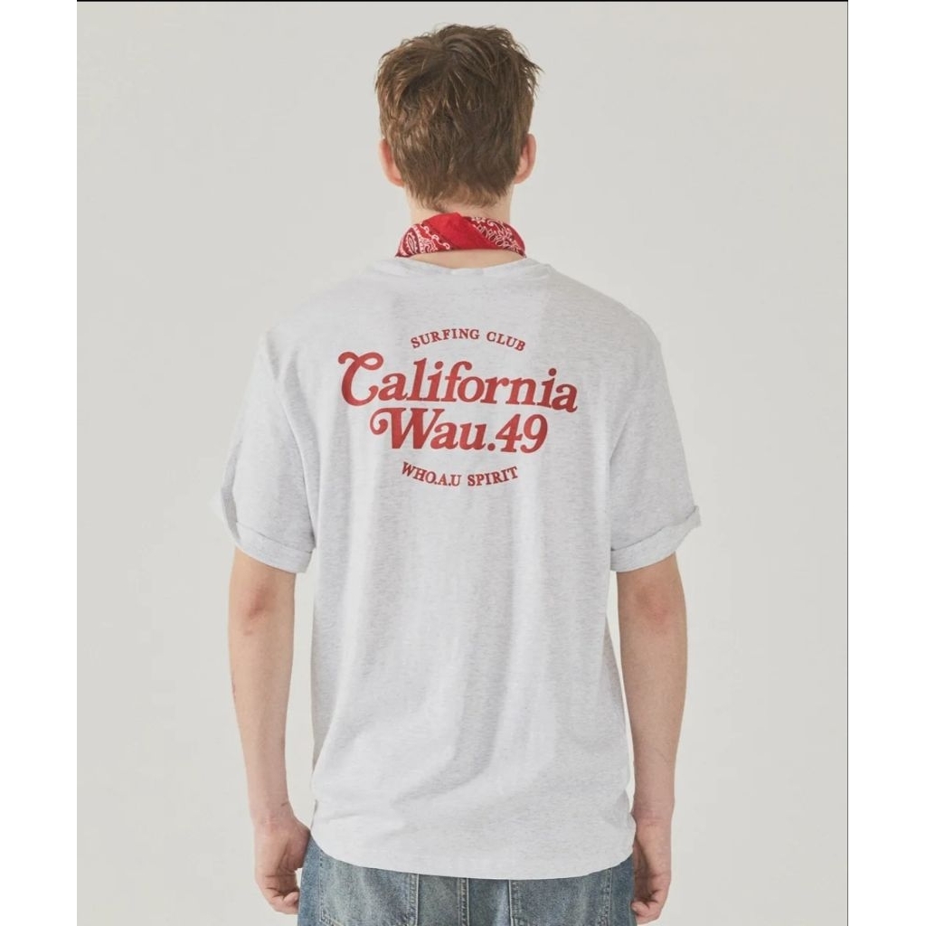 WHO.AU  Surf Back Graphic T-shirt / WHRPF2404U