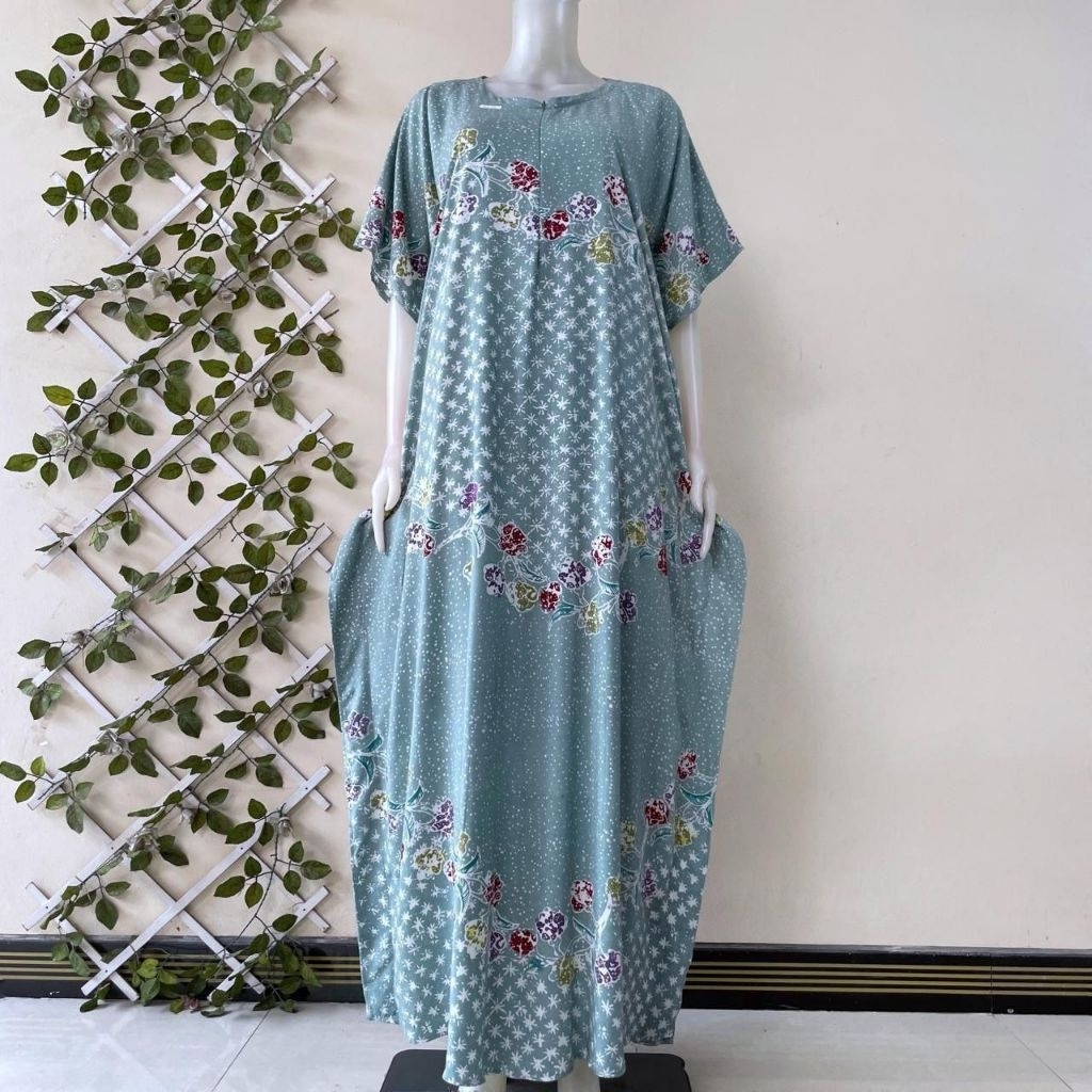 Daster long kalong batik cap LD 140 PB 130 daster jumbo daster murah kain premium