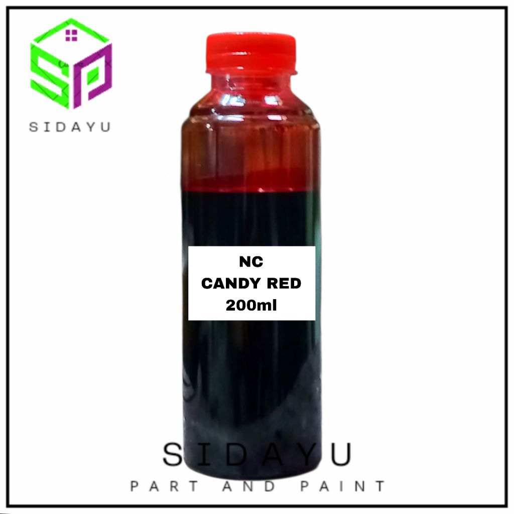 Cat NC Duco Candy Red Merah 200ml
