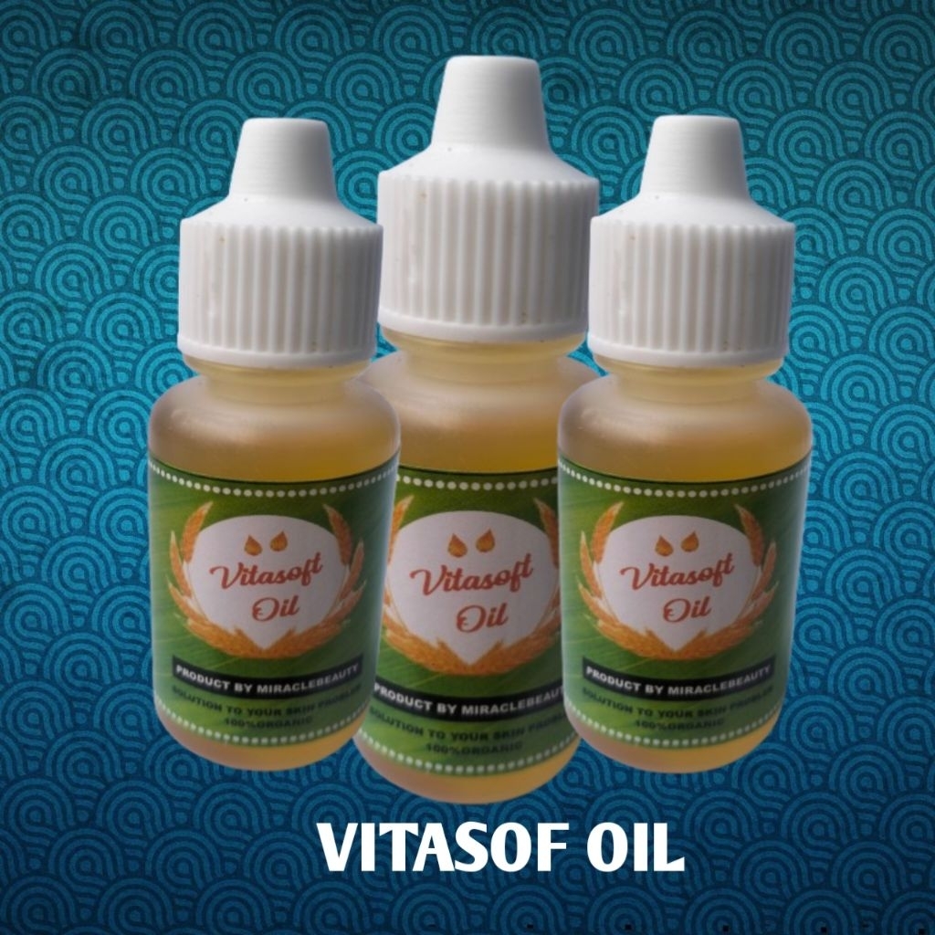 Vitasof Oil Obat Penghilang Bekas Luka Keloid Koreng Terkena Minyak Panas Luka Bakar Jerawat Meremaj