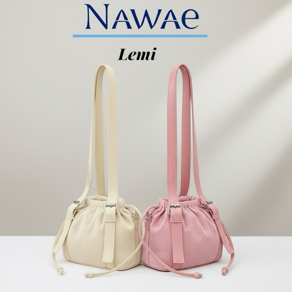 Tas Selempang Wanita LEMI / Tas Wanita Corduroy / Tas Selempang Mini Corduroy