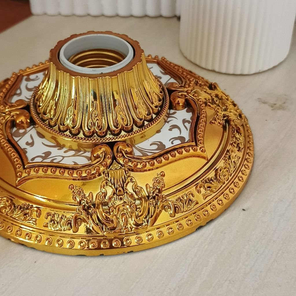 fiting hias plafon gypsum dexicon hiasan plafon minimalis Lampu