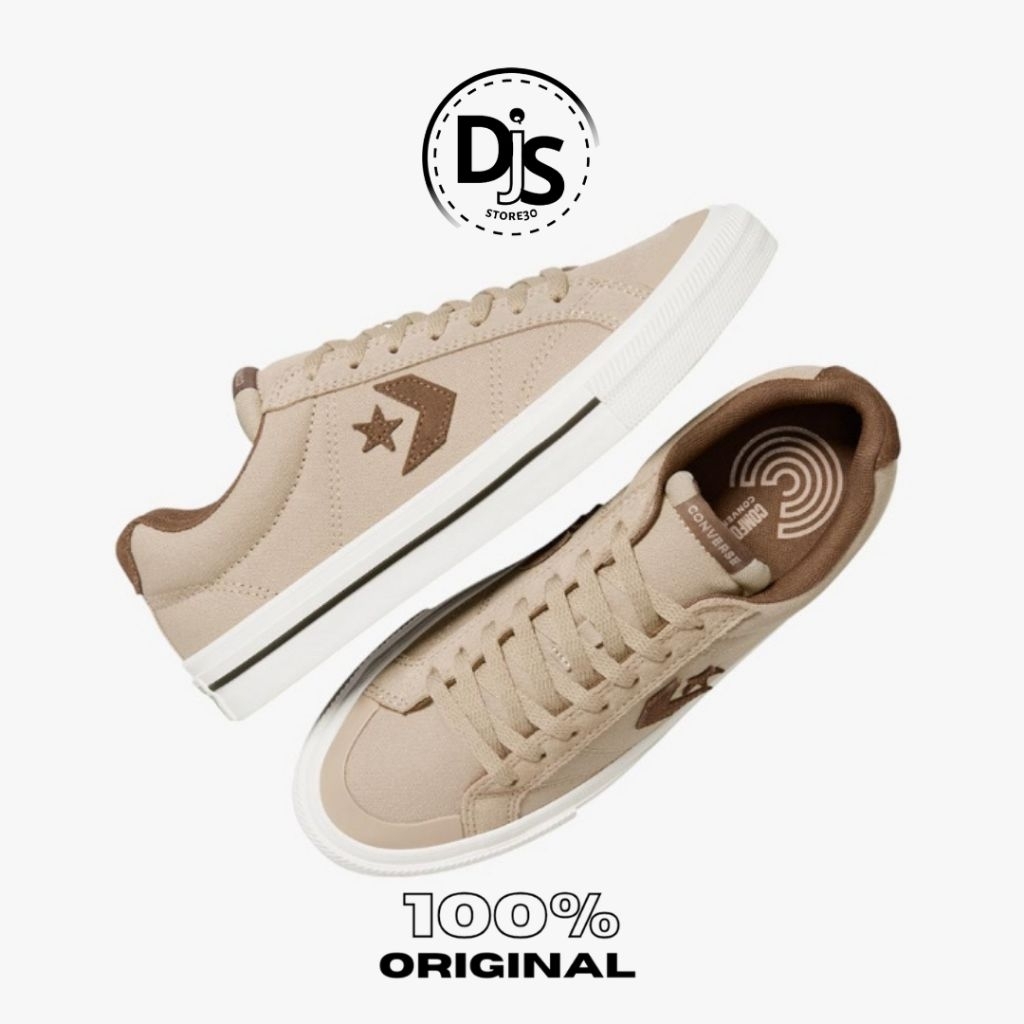 Sepatu Converse Original Converse Sport Casual OX Beigi