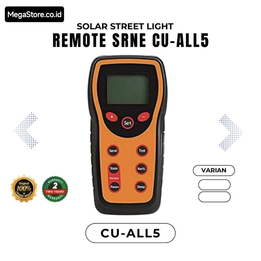 remote SRNE CU-ALL5 remote control scc SRNE solar charge controller