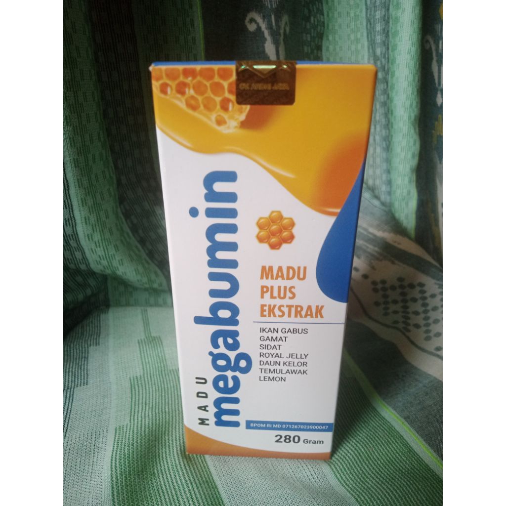 Madu Megabumin plus minyak ikan gabus