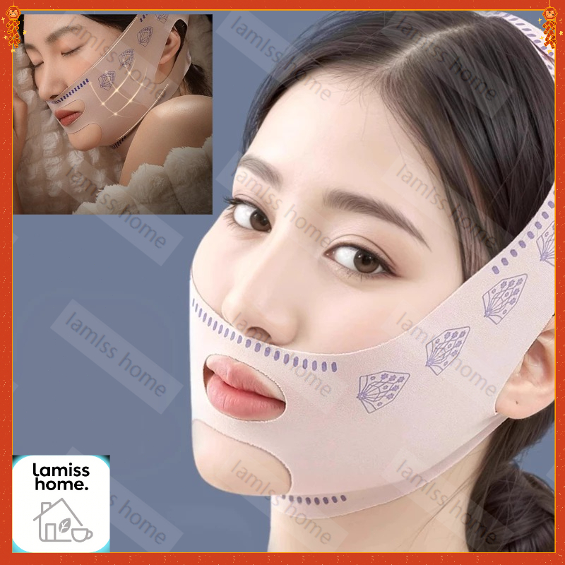 Facial Slimming Bandage Shaping Lifting V Face Mask Thin Double Chin Bandage Mask Mulus Masker