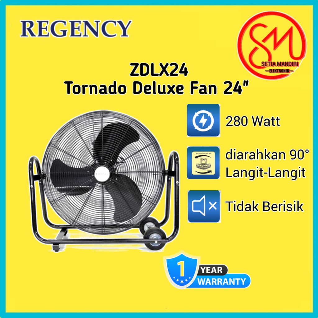 REGENCY Kipas Angin Deluxe Fan 24 Inch DLX24