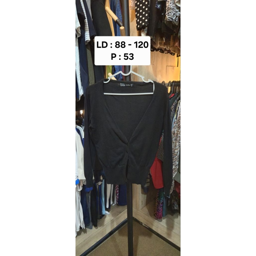 preloved cardigan zara