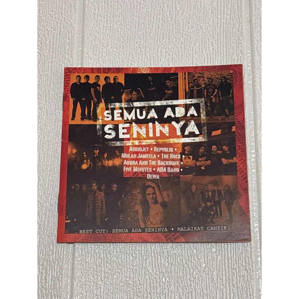 CD ALBUM VA SEMUA ADA SENINYA AUDIOJET REPVBLIK ORIGINAL