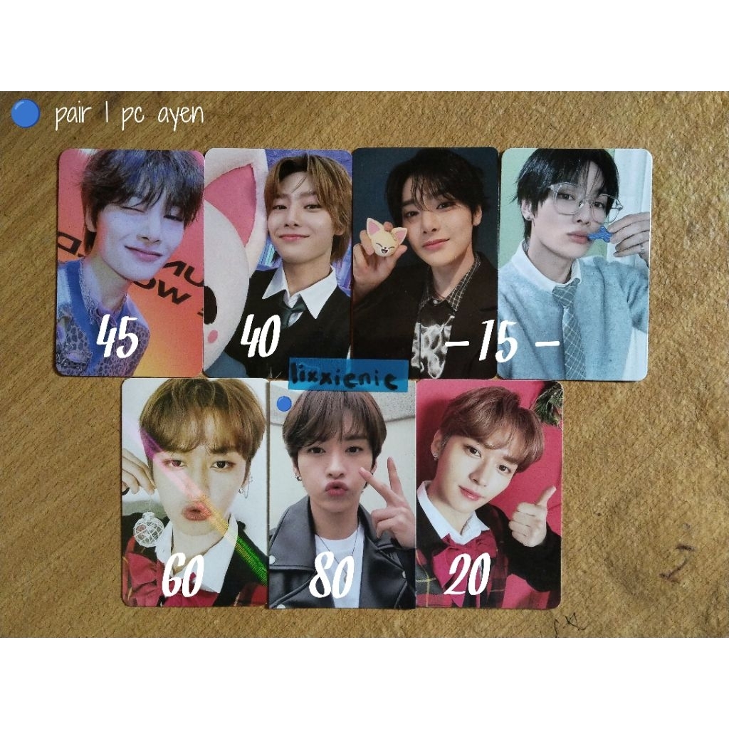 CLEARANCE SALE STRAY KIDS PHOTOCARD Lee Know Minho I.N Jeongin Ayen POB GO Live Christmas Evel Aladi