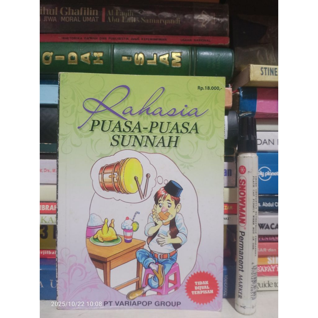 Buku Agama Islam: Rahasia Puasa-puasa Sunnah