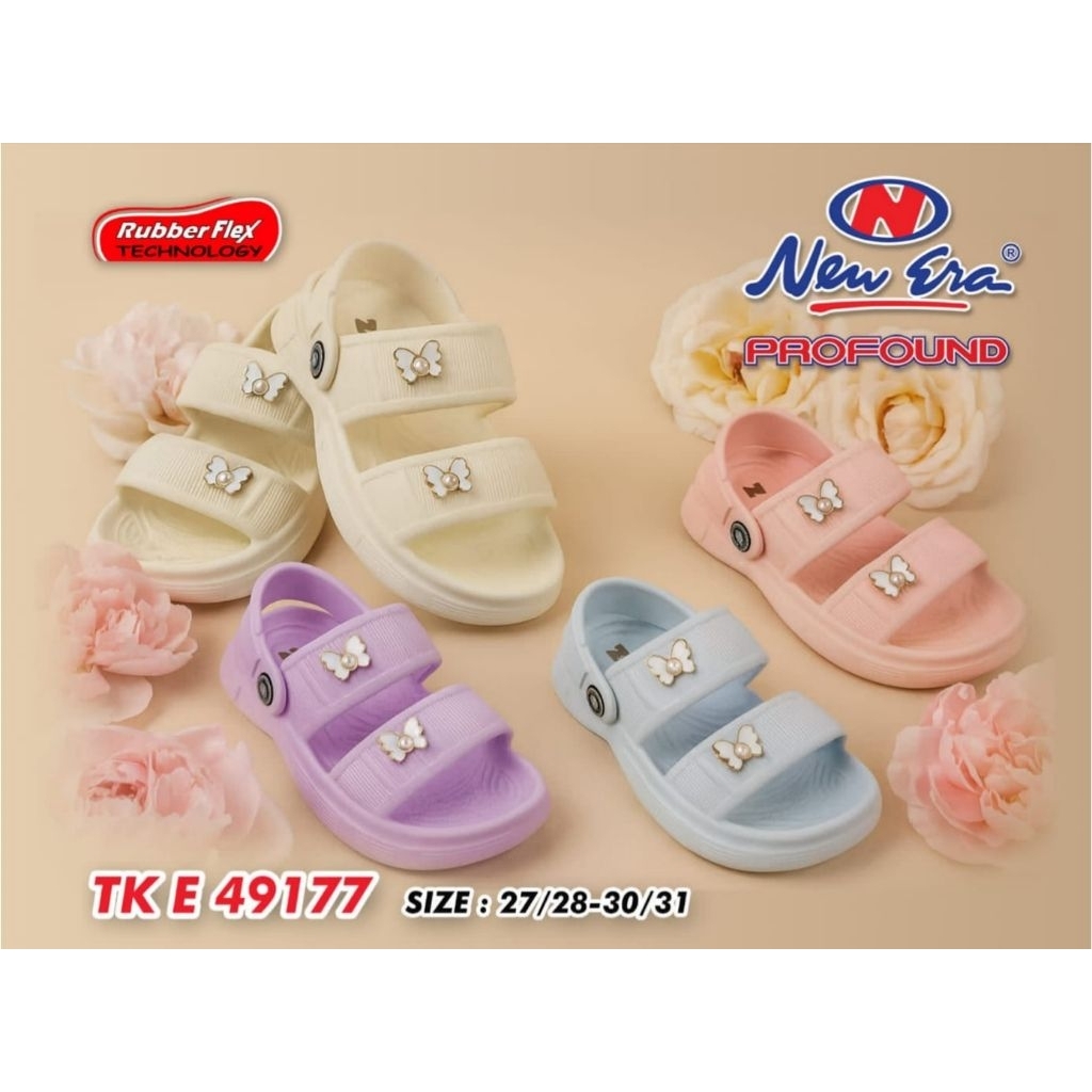 Sepatu sandal new era anak cewek TK 49177