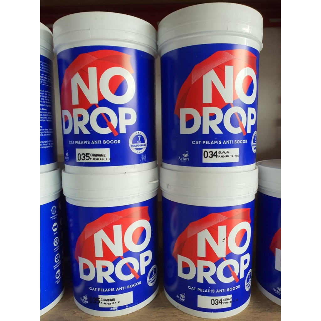 Cat Dinding No drop/Cat Pelapis anti Bocor No drop/No drop 1 KG