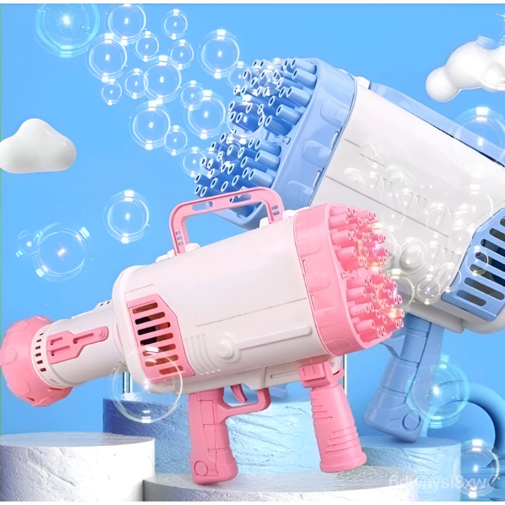 BESTPROMO Dirakids Promo 25 Mata Mainan Anak Bubble Gun Bazoka Basoka / Mainan Tembak Tembakan Balon