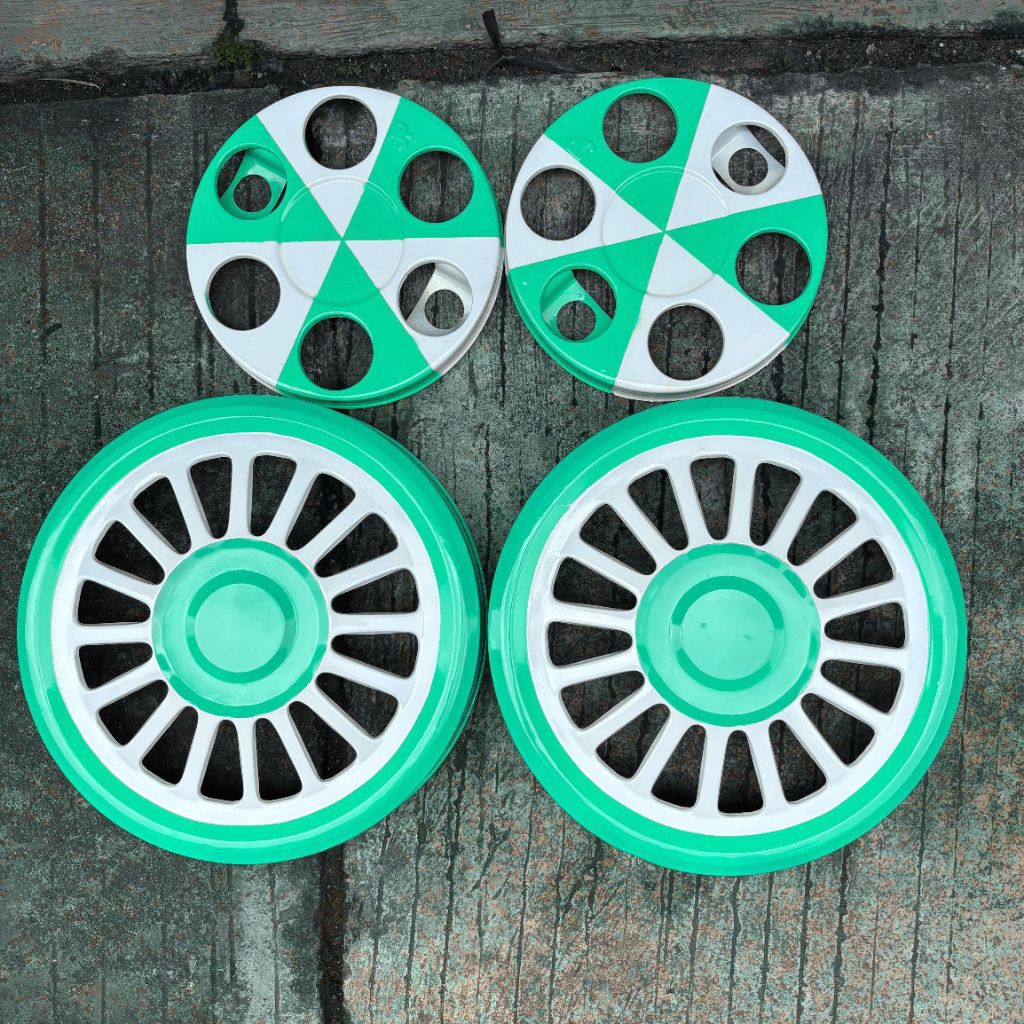 Wildop dop couple set donat plus Dokar truck canter engkel ring15 dan 16 plat besi tebal