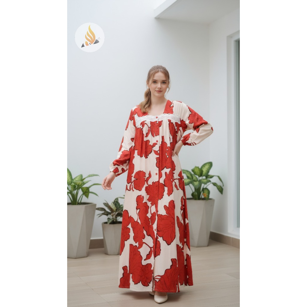 Dress Laura Viscos BeeBatik Pekalongan