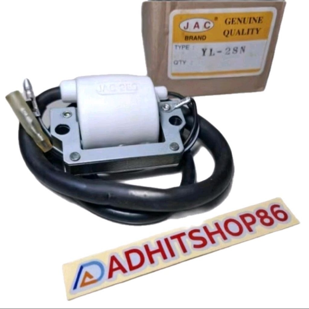 COIL YAMAHA YB L2 SUPER KOIL L2 SUPER  YB COIL PUTIH L2