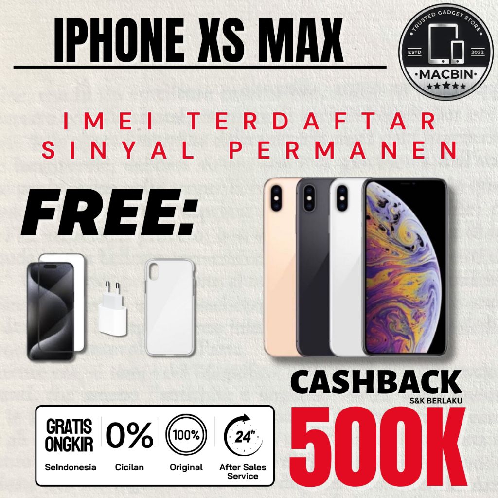 IBOX| iPhone XS MAX 512GB 512 256GB 256 64GB 64 Second Original Fullset