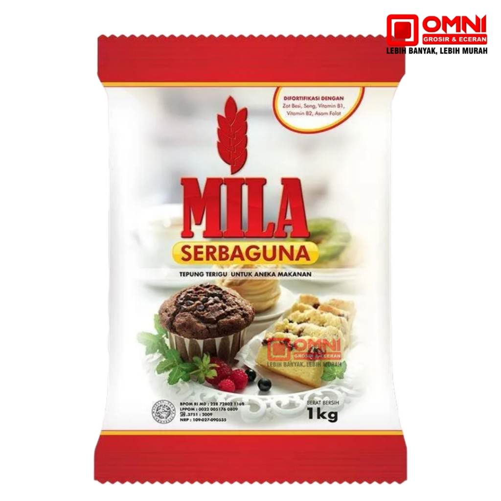 Tepung Terigu MILA 1kg - Tepung Terigu Serbaguna