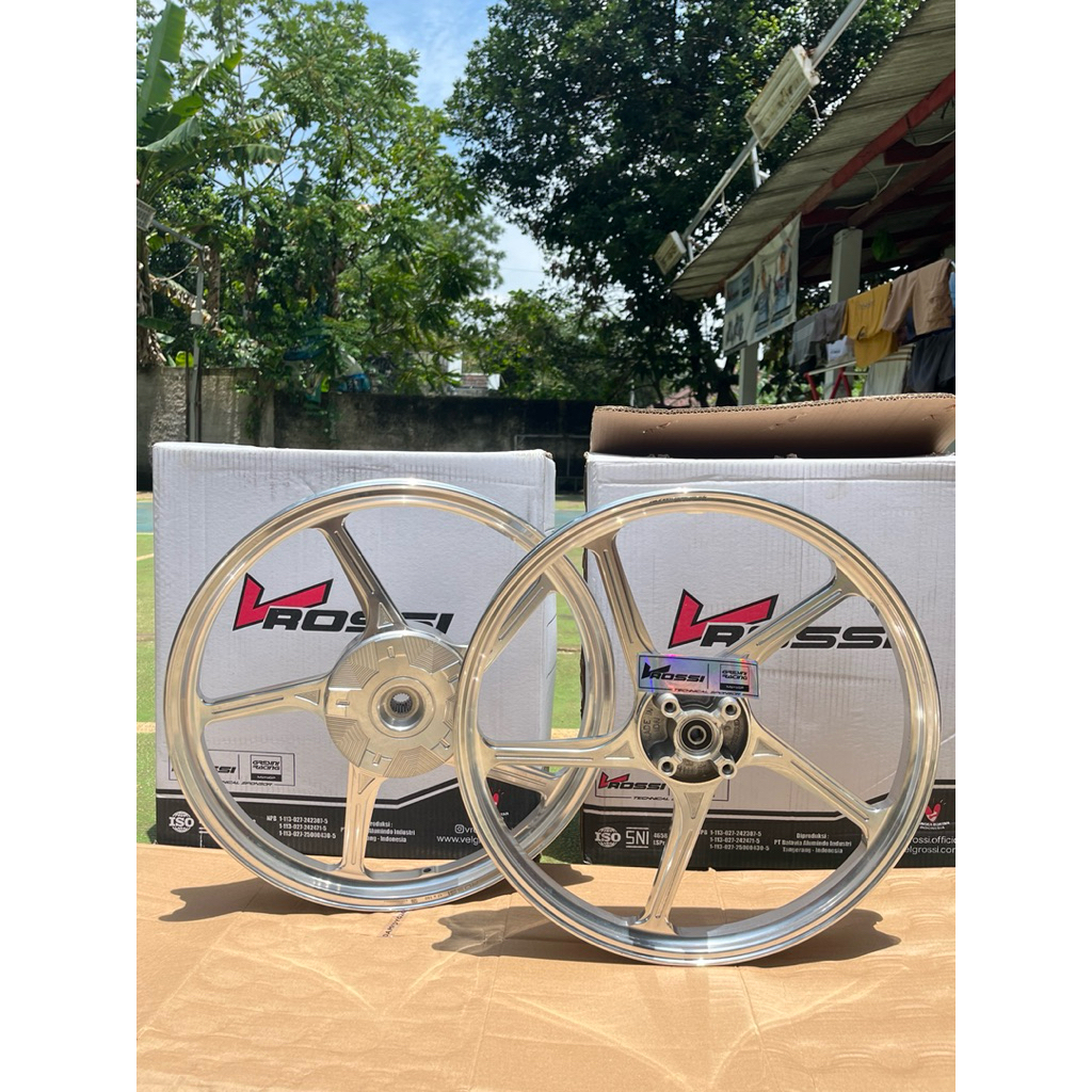 Velg racing Vrossi Sprint Prime (copy ak55) untuk motor beat/scoopy/genio/vario 110 Ring 17x140/160 