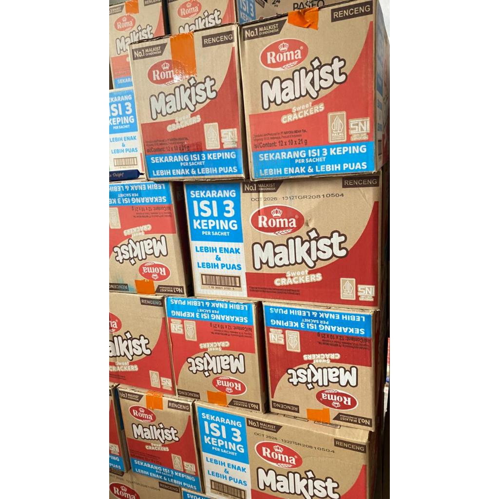 ROMA MALKIST DUS KARTON SWEET/ABON [JATIM]