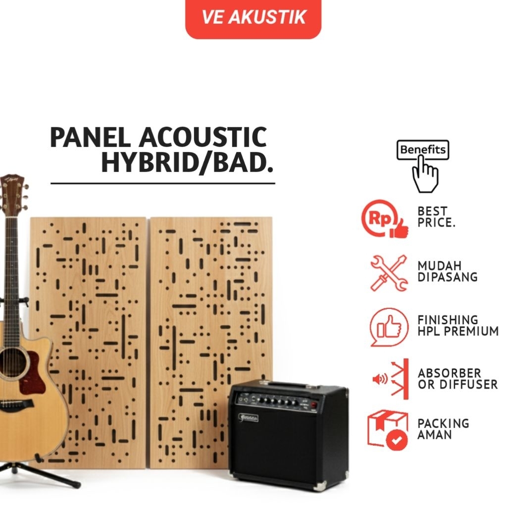 Panel Akustik Studio Peredam Suara Ruangan