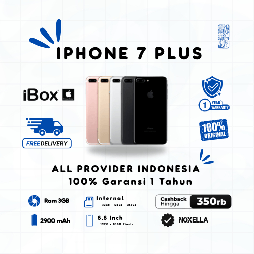 Iphone 7 Plus IBOX Second Fullset Garansi 12 Bulan
