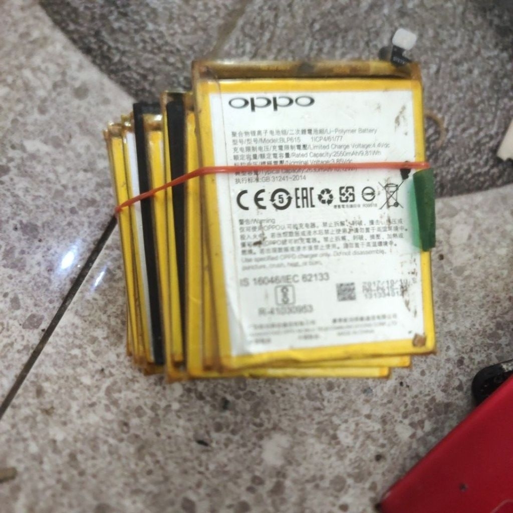 batre Oppo a37f ORI cabutan