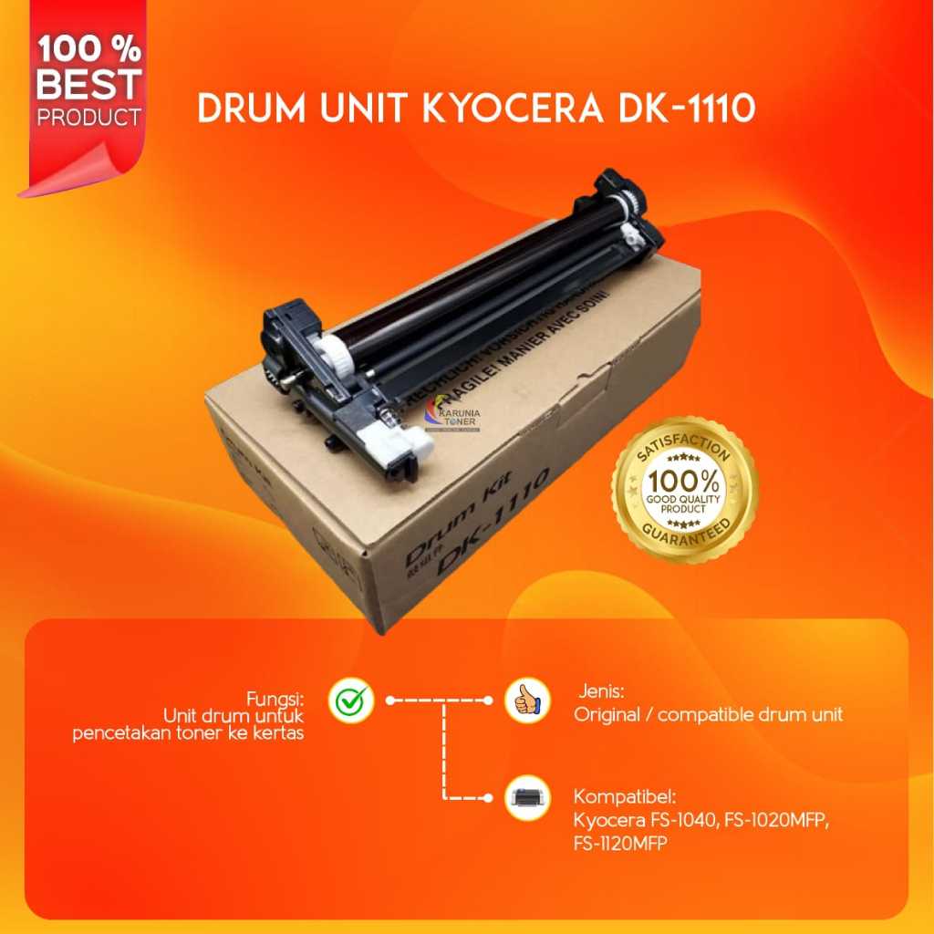 DRUM UNIT Kyocera DK 1110 Kyocera FS 1040 FS 1020MFP FS 1120 MFP
