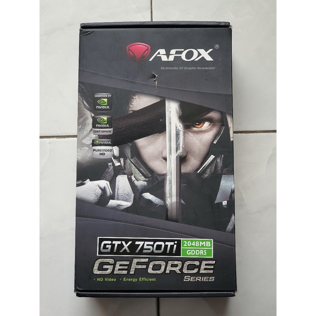 Box Afox GTX 750Ti 750 Ti 2GB GDDR5