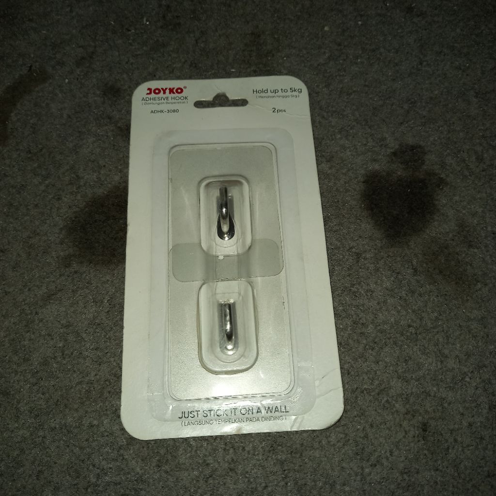 JOYKO ADHESIVE HOOK 2PCS ADHK-3080