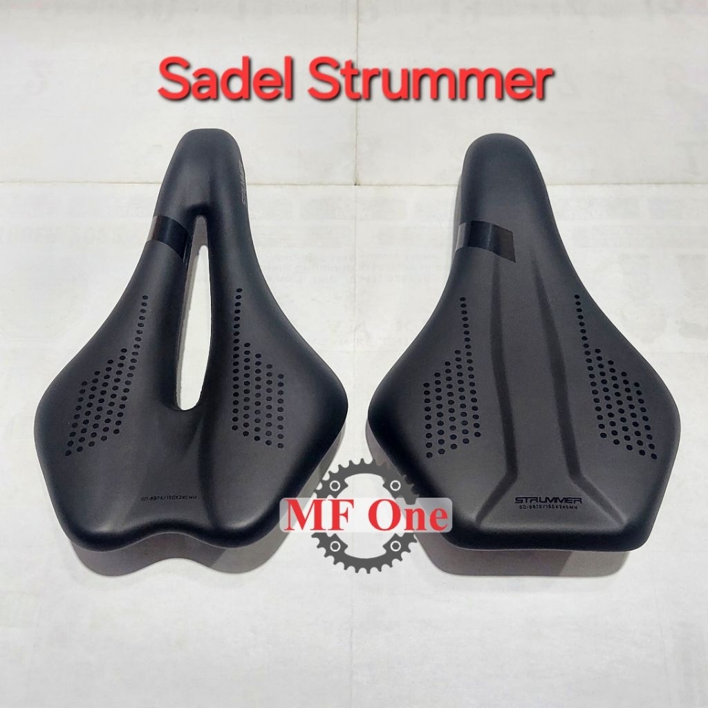 Sadel Strummer SD 8974 8975 Empuk Saddle MTB Roadbike Seli Fixie