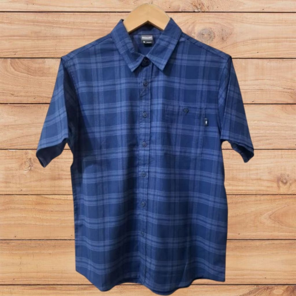 GREENLIGHT Kemeja Pria Lengan Pendek Regular Fit Original