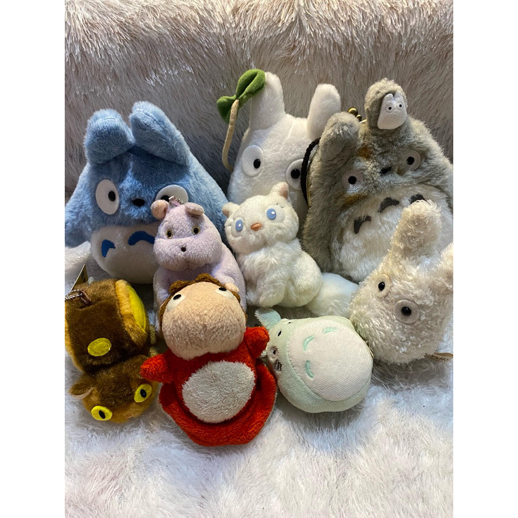 BONEKA STUDIO GHIBLI SUN ARROW TOTORO CATBUS PONYO GHIBLI