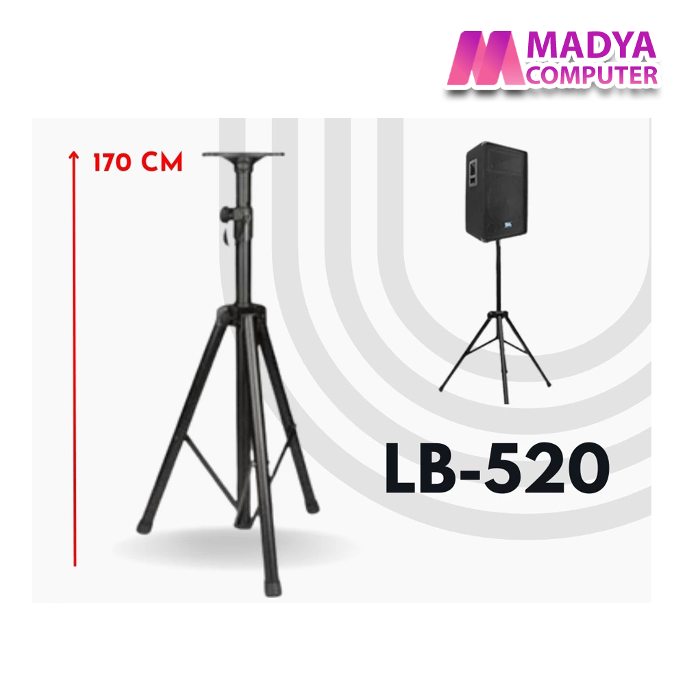 Stand Speaker Aktif LB-520 170cm Tiang Tripod Speker Stand Portable