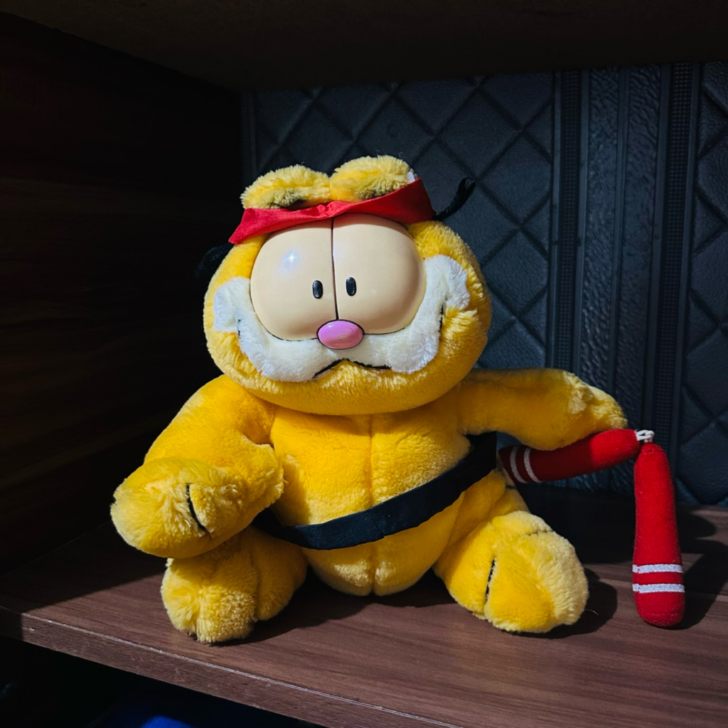 Garfield Doll Vintage 1980’s Dakin karate