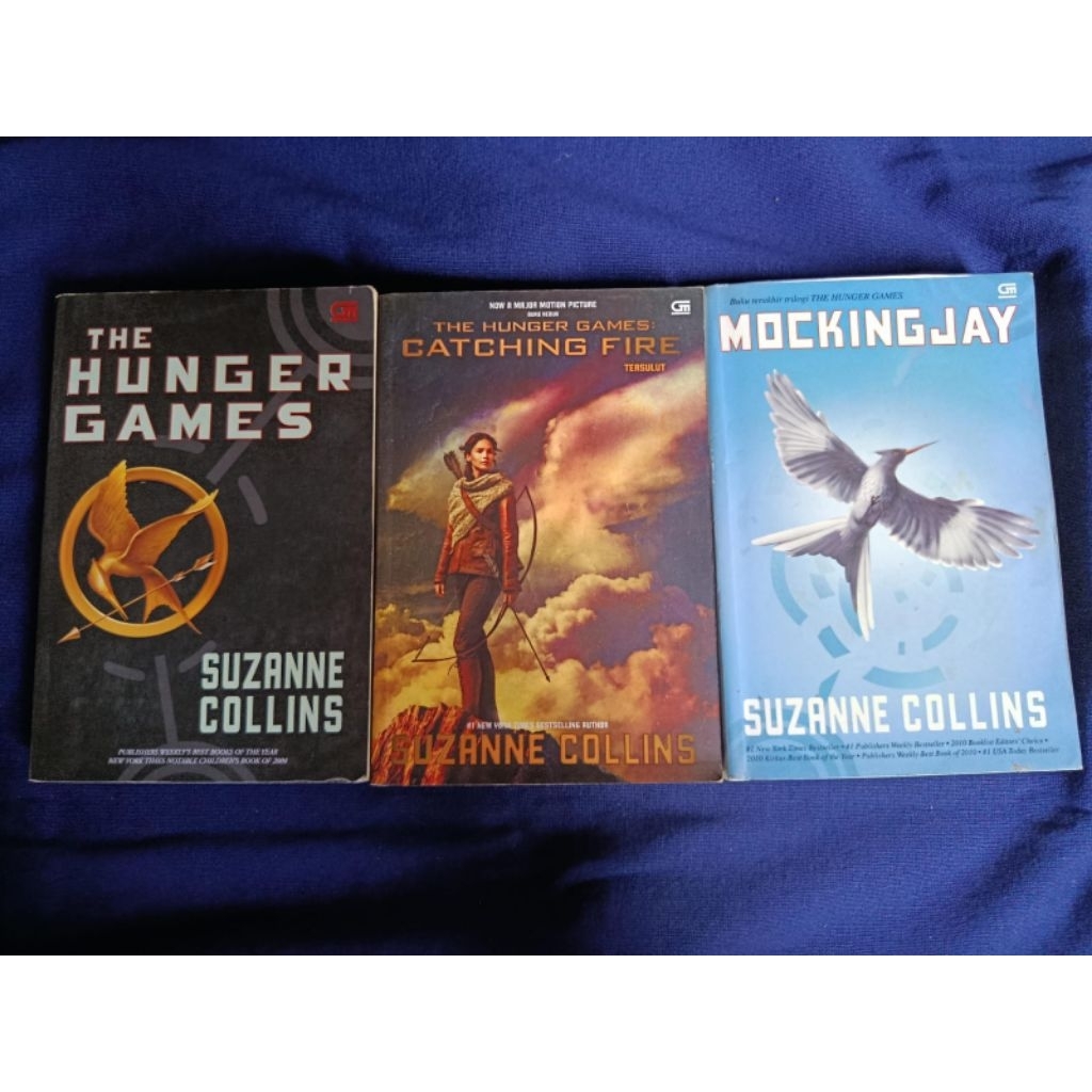 [PRELOVED] BUKU BEKAS MURAH THE HUNGER GAMES TRILOGI