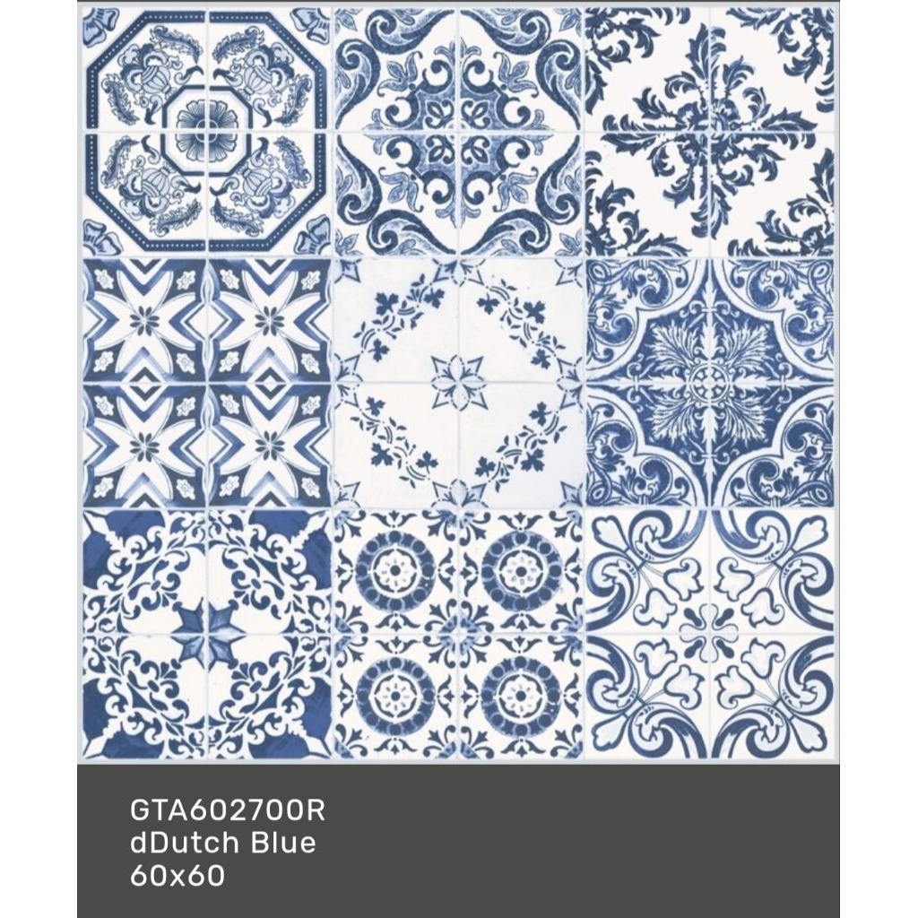 GRANIT ROMAN 60×60 DTUCH BLUE