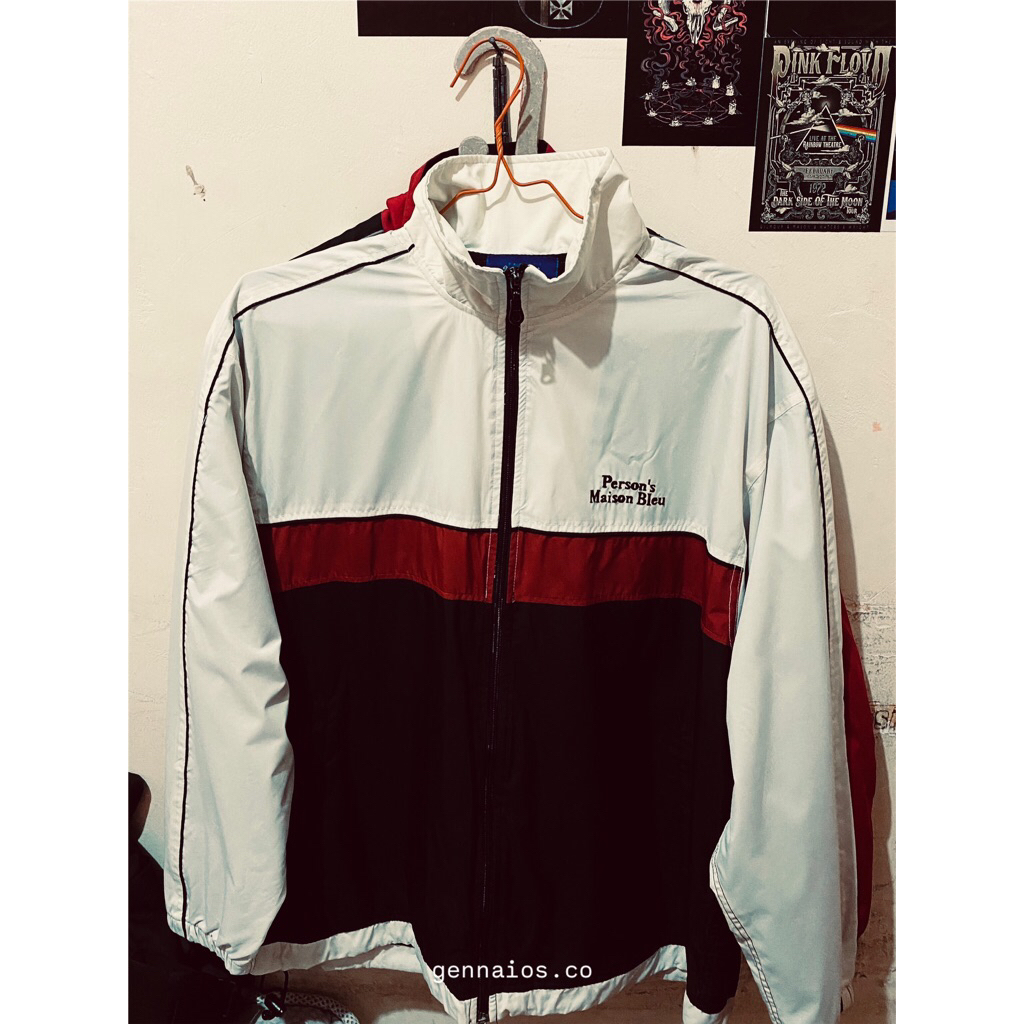 Jaket Tracktop Putih