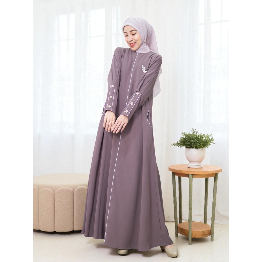 Terbaru2026 Abayaa Pakean Muslim Turkey Gamiss Abaya Lebaran Terbaru 2026 Jumbp Dress Premium Gamis 